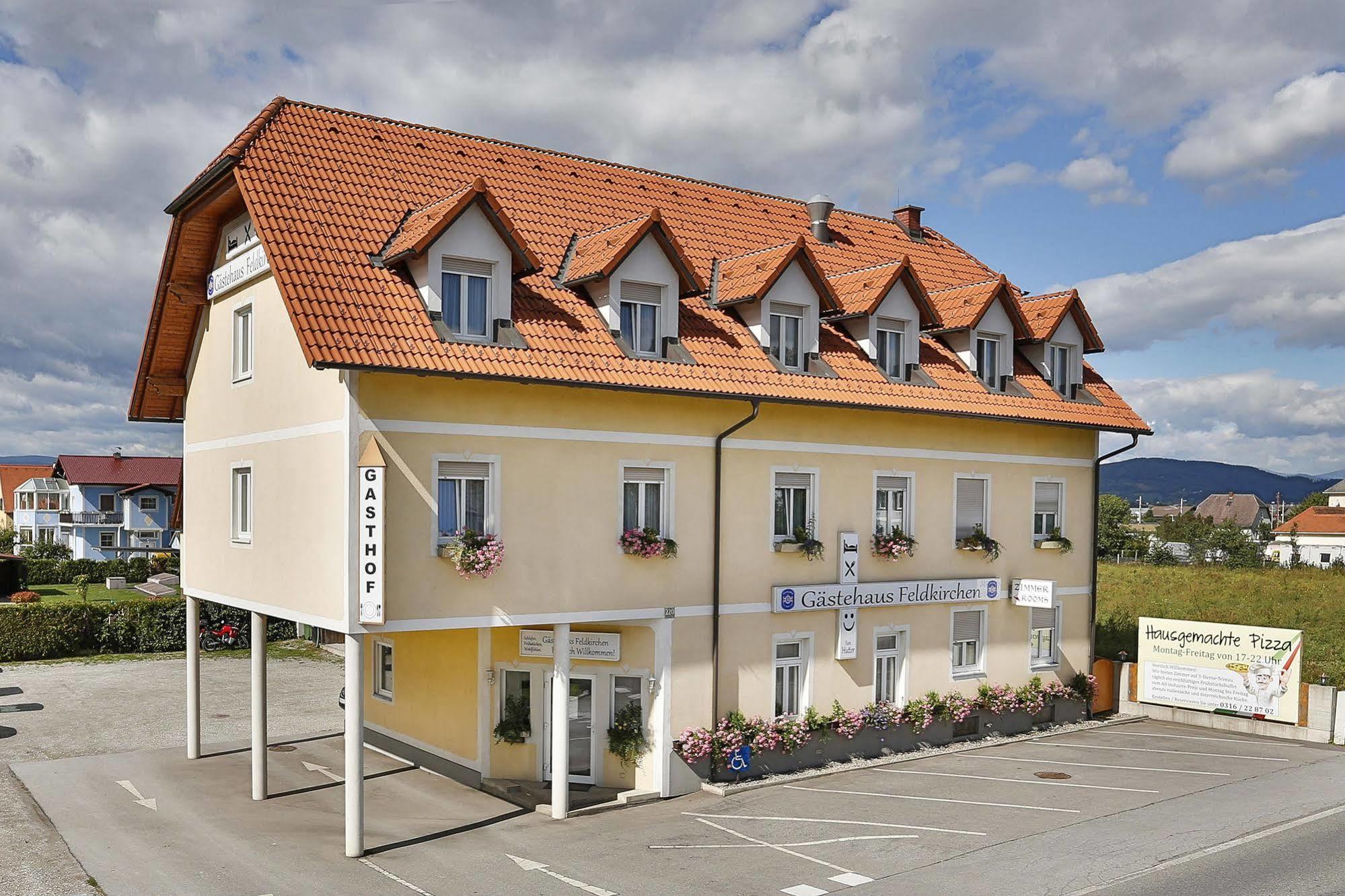 Restaurant Gaestehaus Feldkirchen Feldkirchen bei Graz Ngoại thất bức ảnh